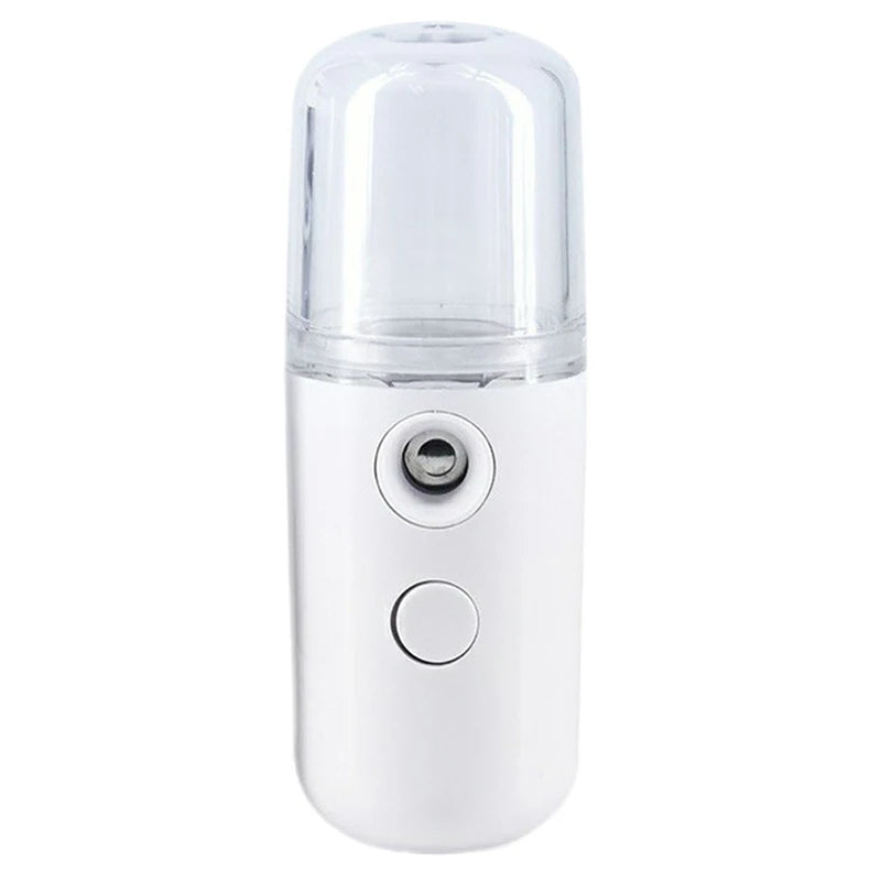 Nano Mister 30 ml Mini Face Humidifier Portable Facial Sprayer USB Rechargeable Handy Skin Care Machine for Face Hydrating