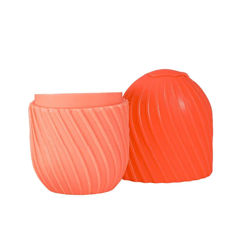 1pc Silicone Ice Roller for Face Portable Facial Ice Mold for Skin Care Pore Reducing Massage Tool